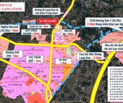 Chính chủ cần bán 3  lô đất liền kề có vị trí đẹp tại xã quang thịnh - lạng giang - bắc giang.