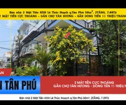 Bán nhà 2 mặt tiền hxh lê thúc hoạch q.tân phú 50m , 2tầng,7.09 tỷ, dòng tiền 11triệu/tháng