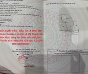 Đất 2 mặt tiền - đầu tư là sinh lời - chính chủ bán 2 lô đất xã mỹ thạnh bắc, đức huệ, long an