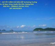 Đất đẹp   giá tốt chính chủ bán gấp tại xã ngọc vừng, huyện vân đồn, quảng ninh