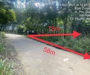 Đất phước vĩnh phú giáo, ngân hàng thanh lý đất sẵn thổ, dt 3553.7m2, ngang 58m, ô tô tiếp cận
