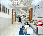 Chỉ 5.x tỷ- huỳnh tấn phát- gần hoàng quốc việt- bán nhà mới 3 tầng- dt 4.2 x 12.5- xe hơi đỗ cửa-