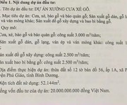 4 Bán đất trống - PHƯỚC HÒA, PHÚ GIÁO   48.450 m