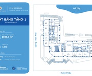 Bán sàn TTTM Uni Mall khối đế toà D . Le Roi Soleil 59 Xuân Diệu - Tây Hồ