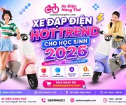 Xe Đạp Điện Hottrend Cho Học Sinh   Xu Hướng 2026 Không Thể Bỏ Qua