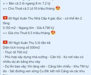 Bán đất mặt tiền đường ngô xuân thu - đôi diện trường cđ gtvt