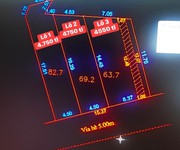 Bán đất 3 lô liền kề đường đồng xoài - đường 10,5m