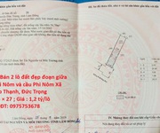 Chính chủ bán 2 lô đất đẹp đoạn giữa ngã ba phi nôm và cầu phi nôm xã hiệp thạnh, đức trọng