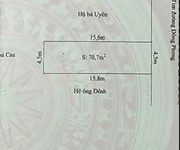 Bán đất mặt đường Đông Phong, gần chợ hải sản Xâm Bồ- Hải An