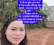 Chục chính kinh doanh tại xuân đồng tân mimh -xã sóc sơn thành phố hn - diện tích 103,8 m -khuôn