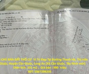 Chính chủ bán đất thổ cư  vị trí đẹp tại tt cần giuộc, huyện cần giuộc, tỉnh long an