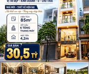 bán nhà phố nguyễn thị định, trung hòa nhân chính 85m2 xây 6 tầng thang máy giá 30 tỷ