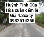 Bán lô đất huỳnh tịnh của - hoà xuân - cẩm lệ - đà nẵng - đối diện chung cư thương mai - giá đầu tư.