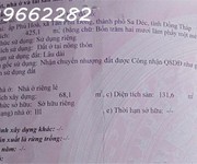 Bán đất 425m2 thổ cư mt lê hồng phong, tân dương, đồng tháp. sổ hồng, đông nam, giá 4.4 tỷ.