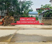 Nhỉnh 4tỷ có ngay 92m2 bám đường nhựa liên xã kinh doanh xã hạ bằng