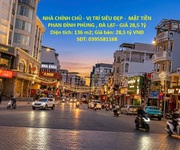 Nhà chính chủ - vị trí siêu đẹp -  mặt tiền phan đình phùng , đà lạt  giá 28,5 tỷ