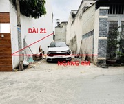 Lô đất đẹp vuông vức - hẻm ô tô thông lê thị riêng thới an quận 12  - giáp gò vấp   4 tỷ 750.