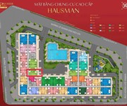 Bán căn góc tầng trung 75.8m2 -2pn 2wc  dự án hausman premium residences đường lê quang đạo, đại mỗ
