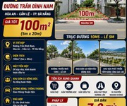 Chính chủ bán đất trần đình nam  đường 10m5 - hoà an cẩm lệ - giá 7 tỷ 2 - lh 0932514255
