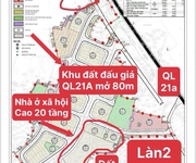 Bán lô góc mặt kinh doanh làn 2 ql21 gần cổng trường đhqg và khu cnc hòa lạc đã có sổ full thổ cư