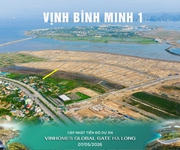 Bán shophouse trục đường 17m Vịnh Bình Minh 1 80.5m2, lô góc nhìn rừng ngập mặn