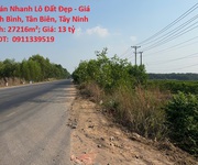 Chính chủ bán nhanh lô đất đẹp - giá tốt xã thạnh bình, tân biên, tây ninh