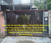 Chính chủ cần bán đất ngay trục rạch xuyên tâm đường nơ trang long,p.13, bình thạnh, tp.hồ chí minh.