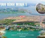 Bán shophouse trục đường 30m Vịnh Bình Minh 1-Vinhomes Global Gate Hạ Long giá 9.4 tỷ
