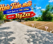 3 lô liền kề đất nền hòa tiến mới - cách quốc lộ 14b chỉ 300m - giá chỉ 1ty2xx