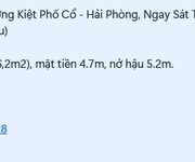 Bán nhà mặt đường lý thường kiệt phố cổ - hải phòng, ngay sát trường cấp 2 hồng bàng