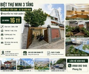 Biệt thự mini ngang 7.5m  3 tầng, xe tải đến nhà - nguyễn thị thập, quận 7  nhỉnh 16 tỷ