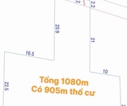 Quỹ đất vàng mt xuân thới sơn 16   hơn 1.000m  thổ cư giữa trung tâm hóc môn
