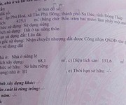 Bán đất thổ cư 425m2 đường lê hồng phong, p.tân phú đông, tp sa đéc, đồng tháp. sổ hồng, hướng đn.