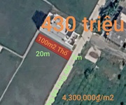 Bán lô đất thổ đường bê tông 4m giá 430 triệu