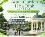 Mở cửa thấy mảng xanh : bán đất tại AQUA GARDEN view trực diện công viên trung tâm