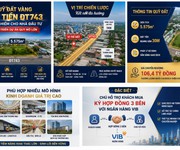 Đất vàng mặt tiền đt743   5.575m  phường an phú   thuận an bình dương chỉ 106 tỷ