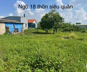 Bán đất chính chủ tại ngõ 18 thôn Siêu Quần xã Tả Thanh Oai, Thanh Trì   giá 10tr/m2