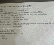 Bán đất thổ cư 96m2 sổ hồng kdc tân dương - noxh . đồng tháp. giá chỉ 960tr.