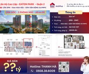 Eaton park - bán căn 3pn   có slot oto định danh - hướng đông nam - view svđ 50.000 chỗ ngồi