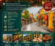 26 lô đất hiếm phố cổ hội an   giá từ 5,39 tỷ/lô