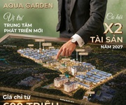Đất nền liền kề vị trí sầm uất tại Aqua Garden Hoà Bình   KĐT Thống Nhất  vị trí QL6   An Dương V