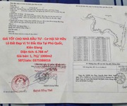 Giá tốt cho nhà đầu tư - cơ hội sở hữu lô đất đẹp vị trí đắc địa tại phú quốc, kiên giang