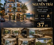 Bán biệt thự nguyễn trãi - thanh xuân - mặt hồ - lô góc - ô tô tránh - 100m2 - 4 tầng - mt 10m - 37