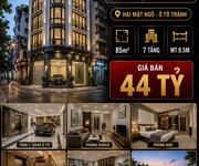 Bán tòa vp tô vĩnh diện - thanh xuân  - ô tô tránh - 85m2 - 7 tầng - mt 8.5m - 44 tỷ