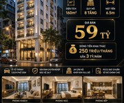 Bán tòa apartment trung kính - cầu giấy - ô tô tránh - dòng tiền 3 tỷ/năm - 160m2 - 8 tầng - mt