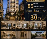 Bán tòa apartment từ hoa - tây hồ - thang máy - gần hồ tây - dòng tiền 85 triệu/tháng - 65m2 - 9