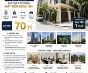 Bán nhà đào tấn - ba đình - sát phố ô tô tránh - mt 11m - 130m  - 4 tầng - mt 11m - 70 tỷ