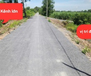 Chính chủ bán đất sẵn sổ giá rẻ mặt tiền kênh mới thạnh lợi