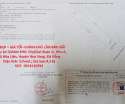 Đất đẹp   giá tốt- chính chủ cần bán đất tại khu a, xã hòa liên, huyện hòa vang, đà nẵng