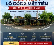 Siêu phẩm lô góc 2 mặt tiền   liên ấp 2-3- bình chánh - 24m x52m chỉ 55 tỷ